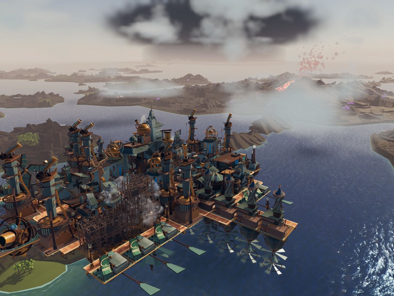 Airborne Empire city builder game