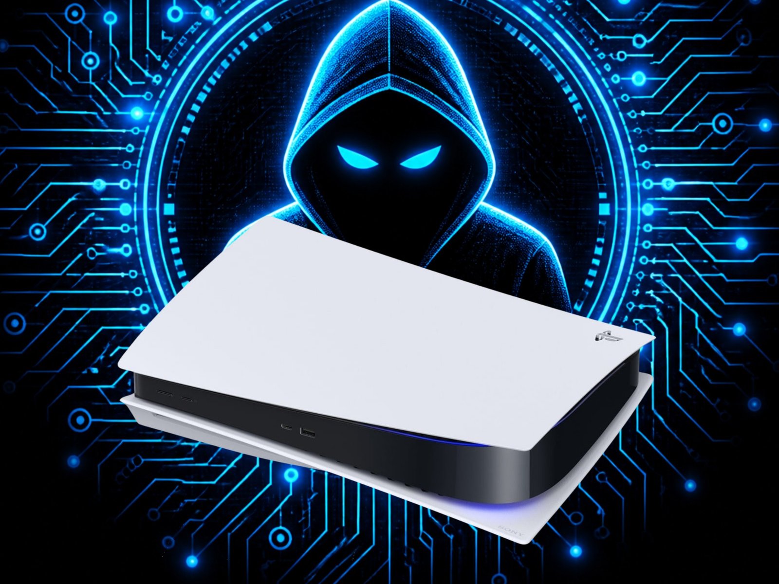 PS5 console with Prolapse jailbreak