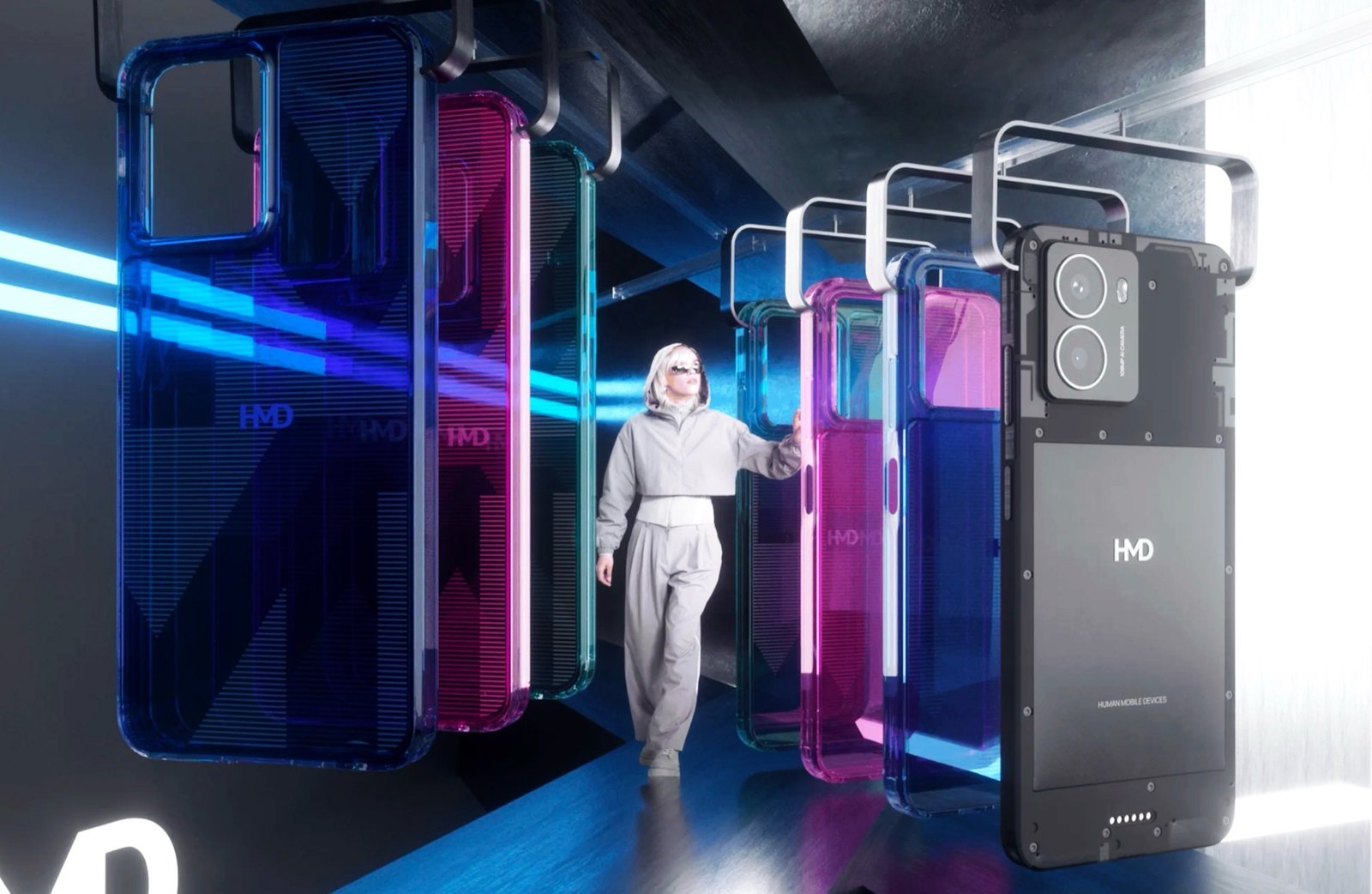Modular smartphone with upgraded display