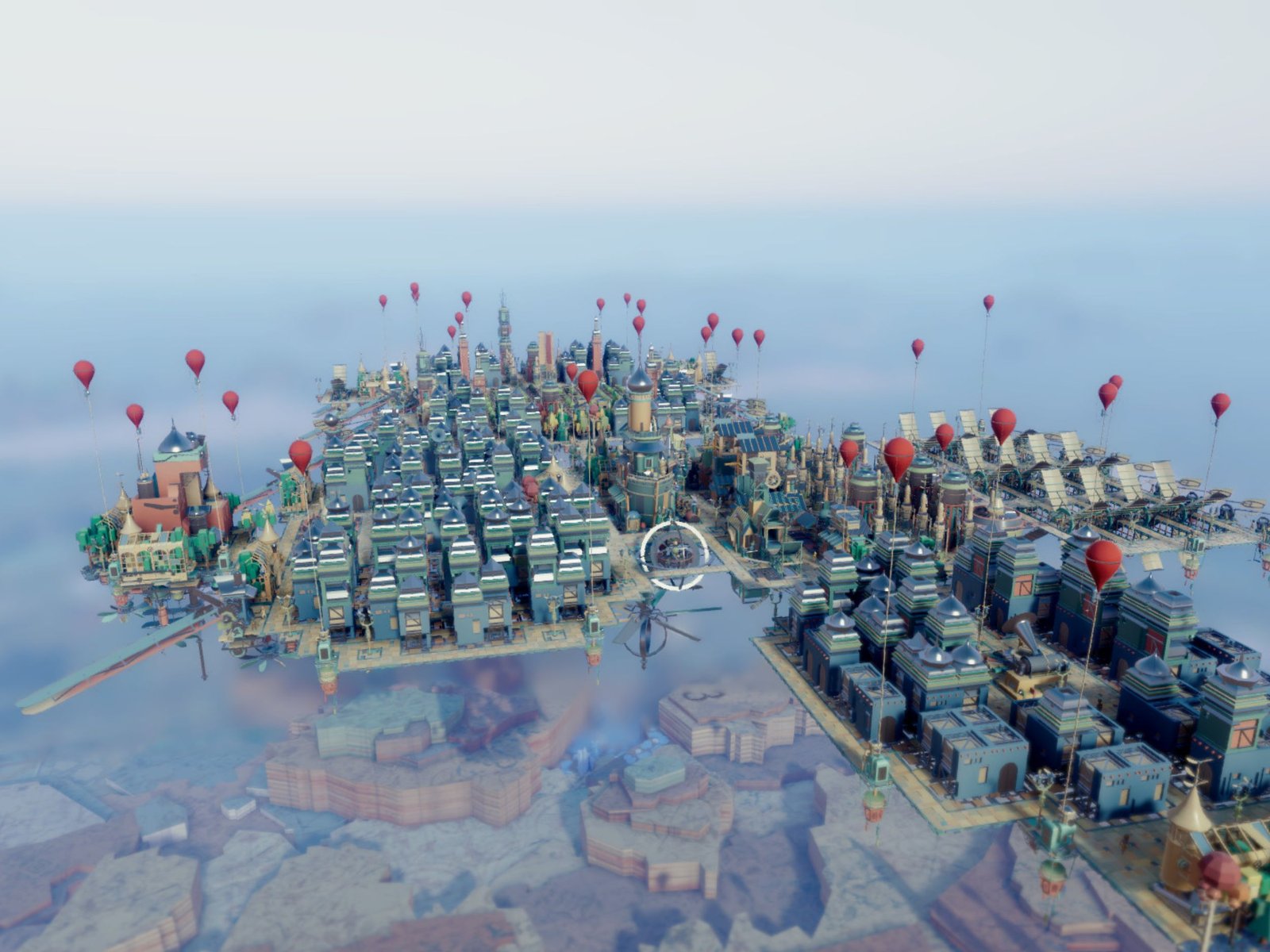 Airborne Kingdom city builder game