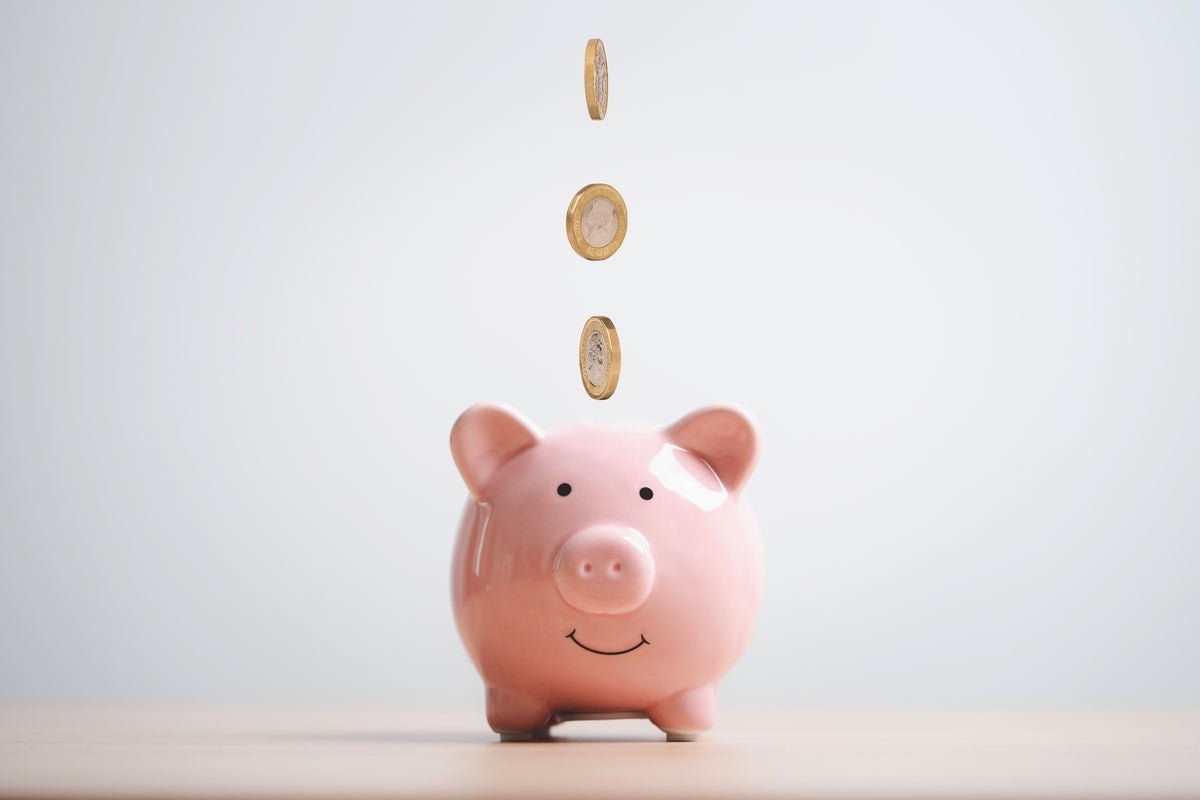 UK dividend investing graph with rising stocks