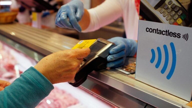 contactless payment card limits