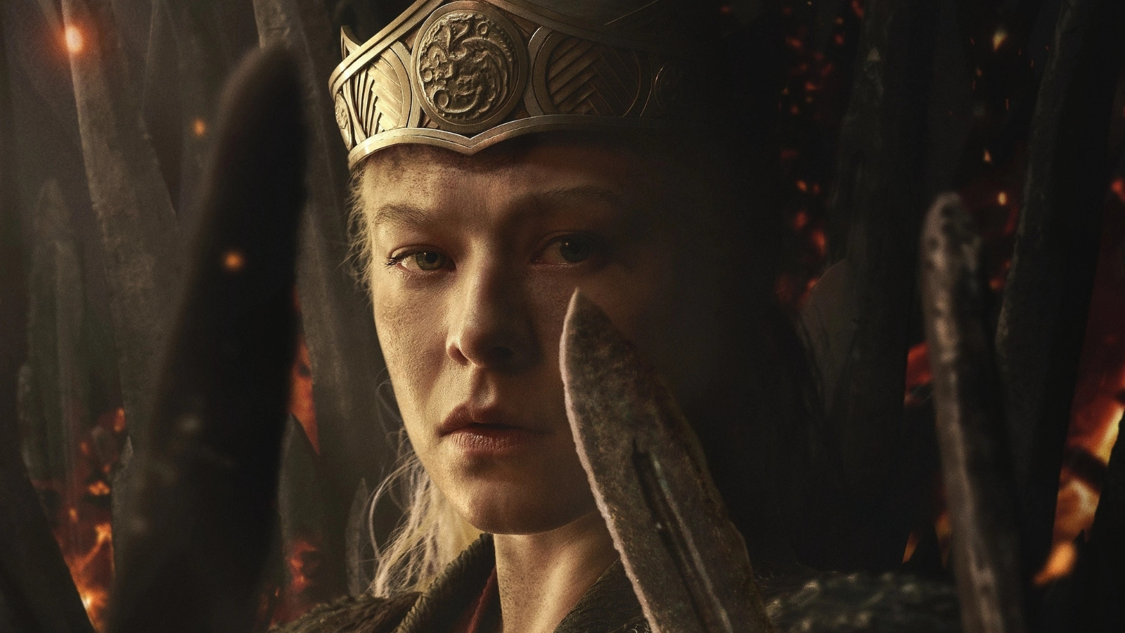 House of the Dragon Season 3 featured image, showing the Targaryen dragons and the warring factions, with the primary keyword phrase House of the Dragon Season 3