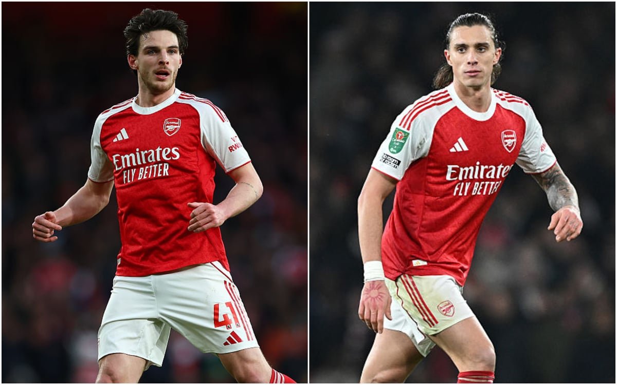 Arsenal injury update with Declan Rice