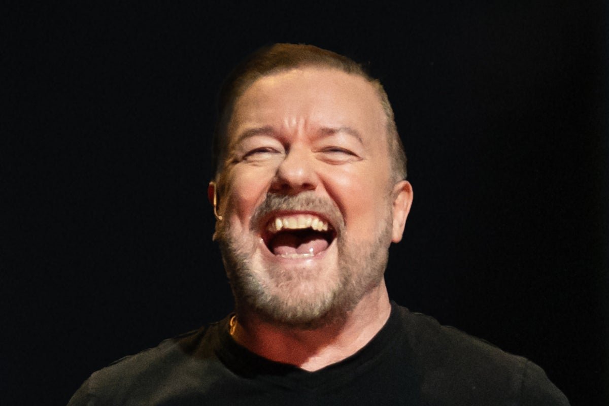Ricky Gervais in his Netflix special Mortality