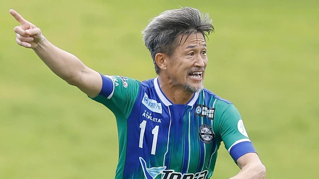 King Kazu signs for Fukushima United