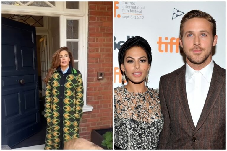 Eva Mendes London life with Ryan Gosling