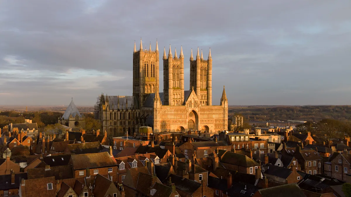 A photo of the Bishop of Lincoln, with a caption describing the shocking arrest and ongoing investigation into sexual assault allegations, highlighting the need for transparency and accountability within the Church of England