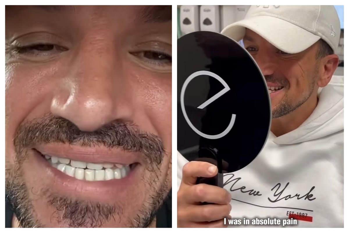 Peter Andre emergency dentistry news